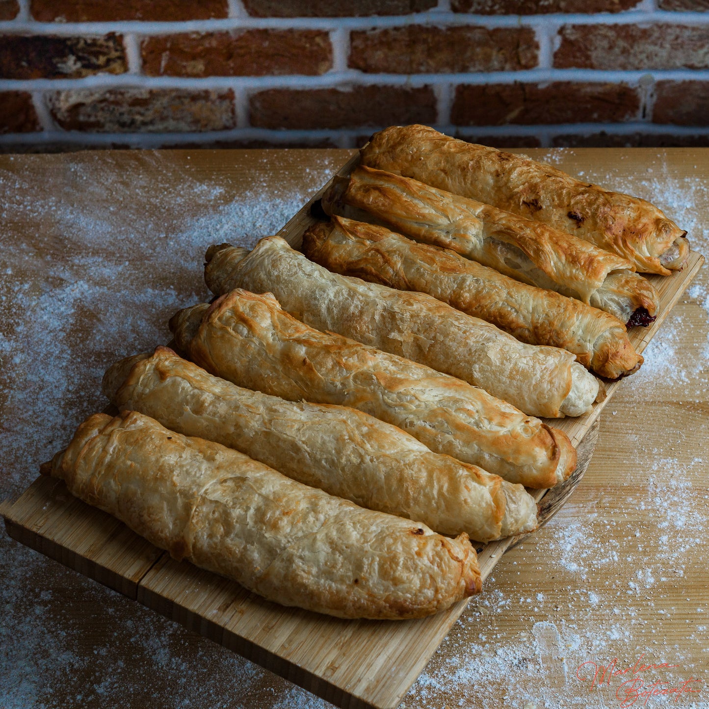 Homemade Sweet Strudels