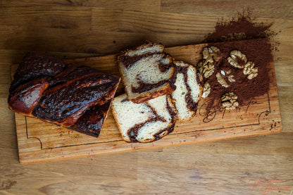 Handmade traditional romanesc-cozonac